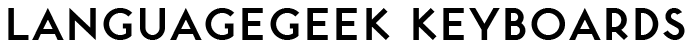 Languagegeek Keyboards
